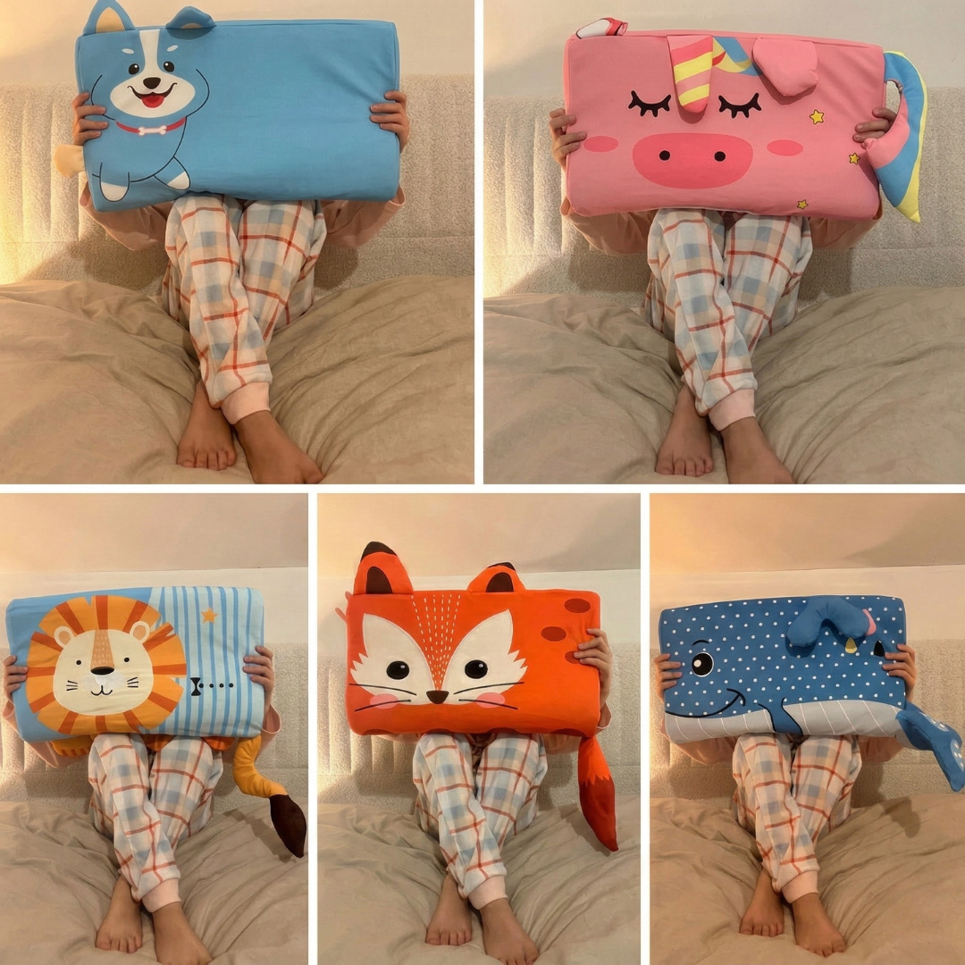 ZINIQ™ CalmNest Pillow - Voor kinderen die hun hoofd niet uit kunnen zetten.